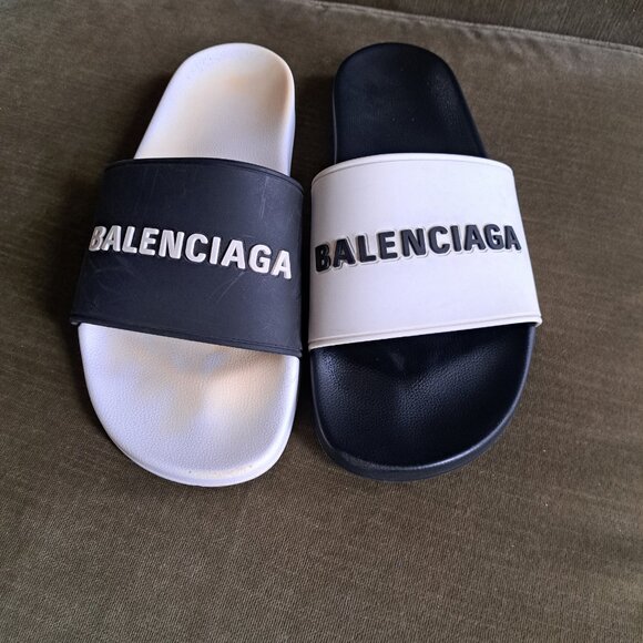 MENS BALENCIAGA SLIDES - Picture 2 of 6